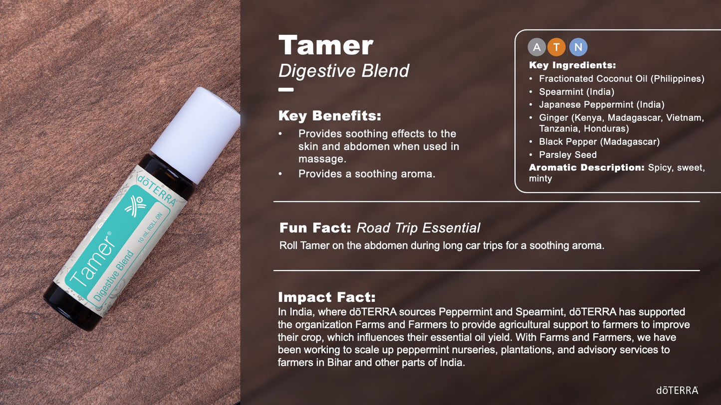 doTERRA tamer Anwendung und Vorteile