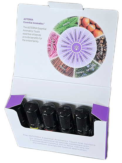 60215567 doTERRA Essential Aromatics touch Set ausgepackt