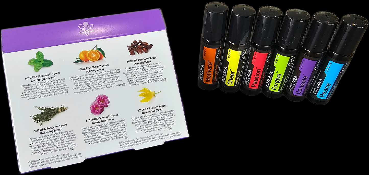 60215567 doTERRA Essential Aromatics touch Set ausgepackt