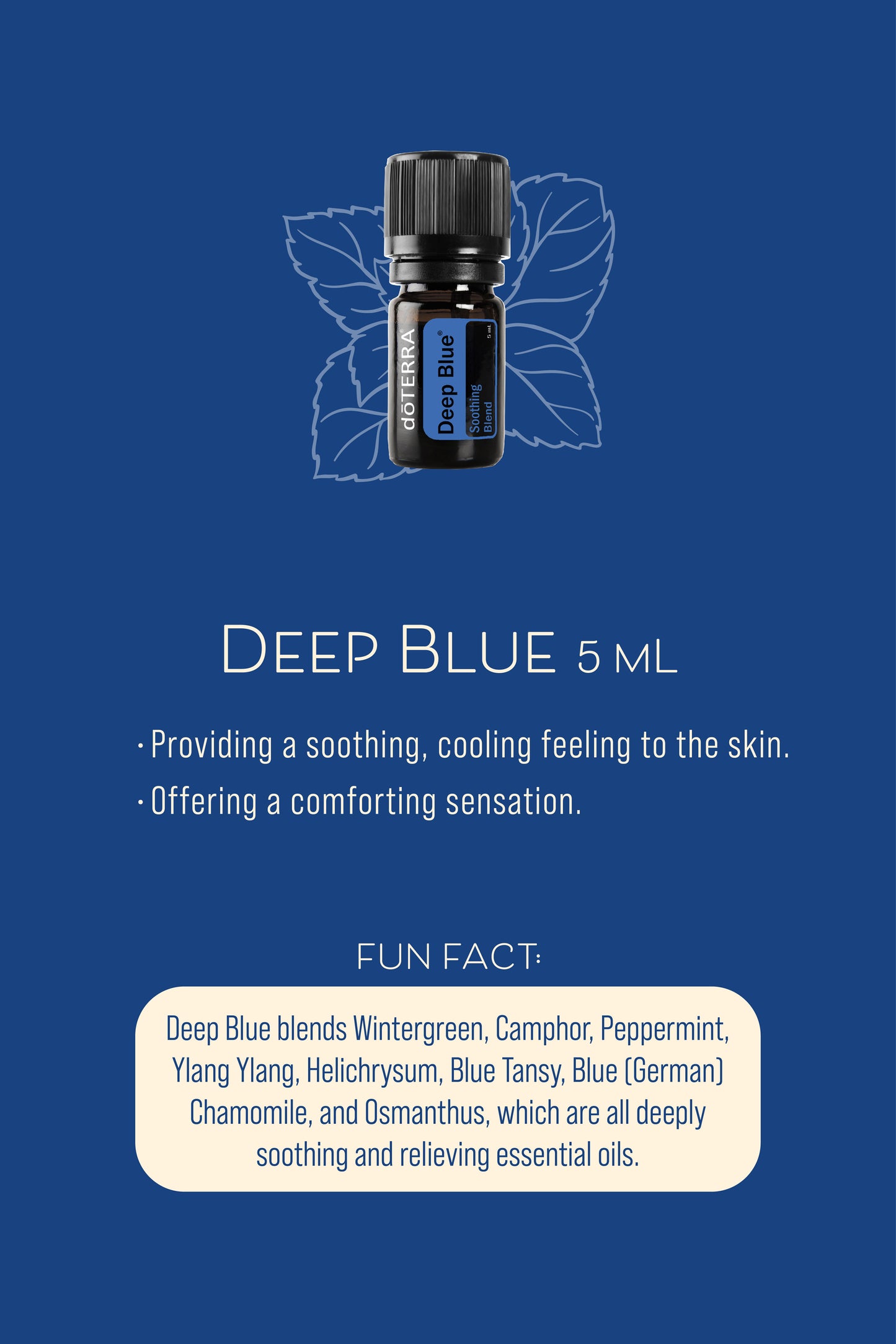doTERRA deep blue ätherische Ölmischung 5 ml
