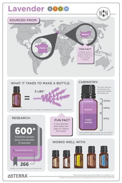 doTERRA Lavendel ätherisches Öl 15mg - Lavender