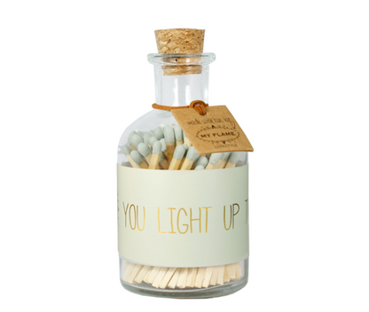 Lifestyle-Streichhölzer grün