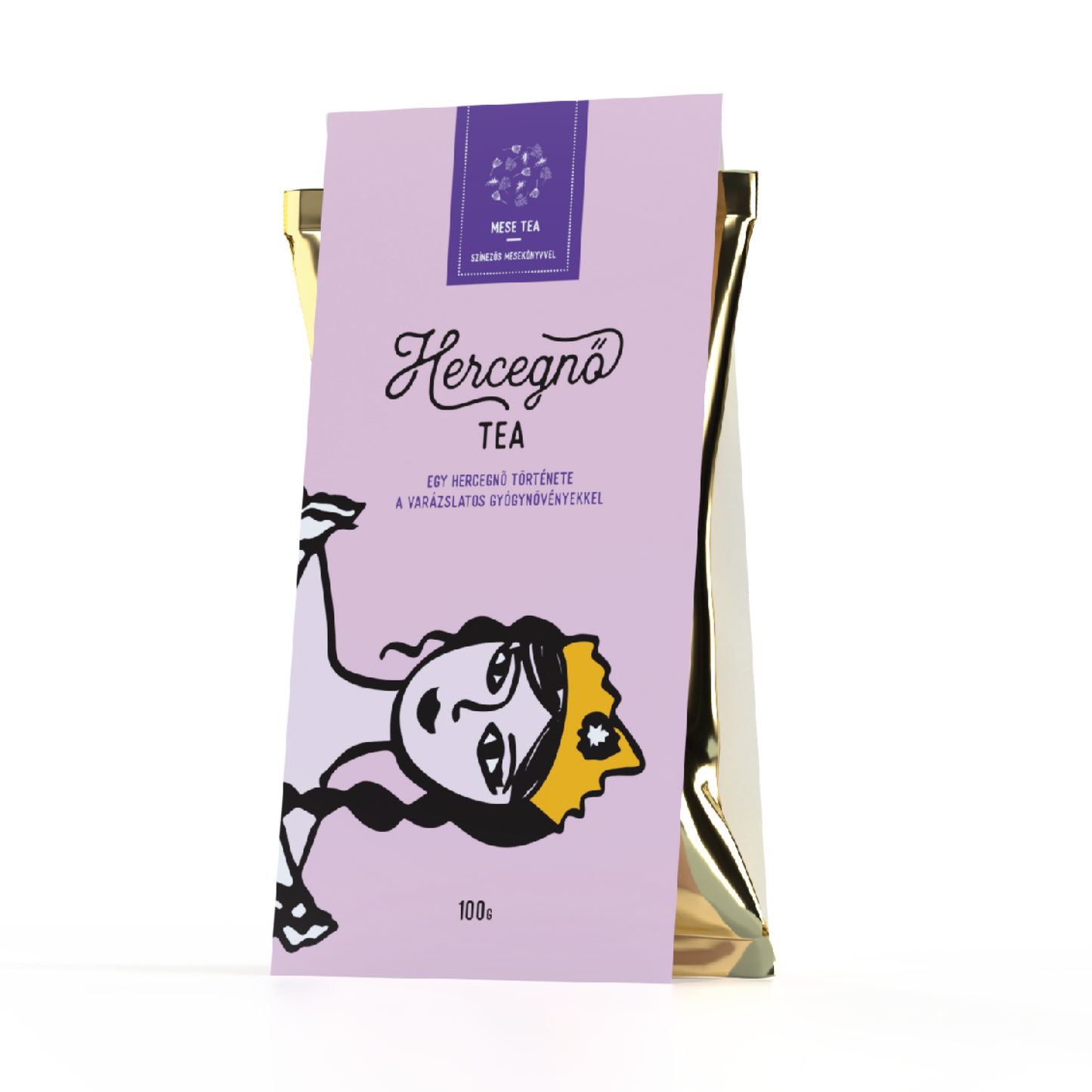 Prinzessin Tee mesekönyvvel gegen trockenen Husten