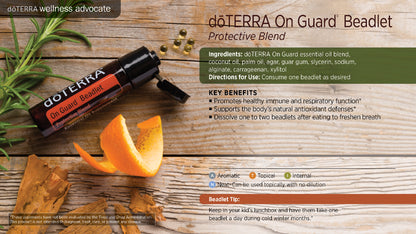 doTERRA On Guard beadlet Perlen