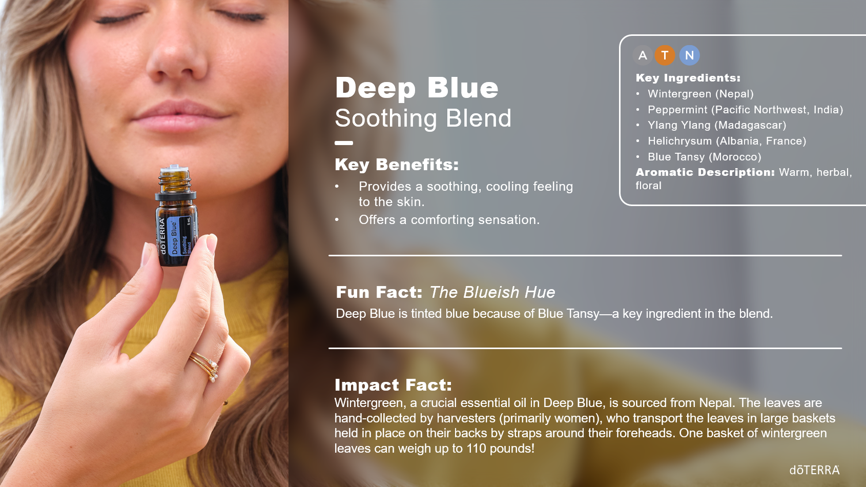doTERRA deep blue ätherische Ölmischung 5 ml