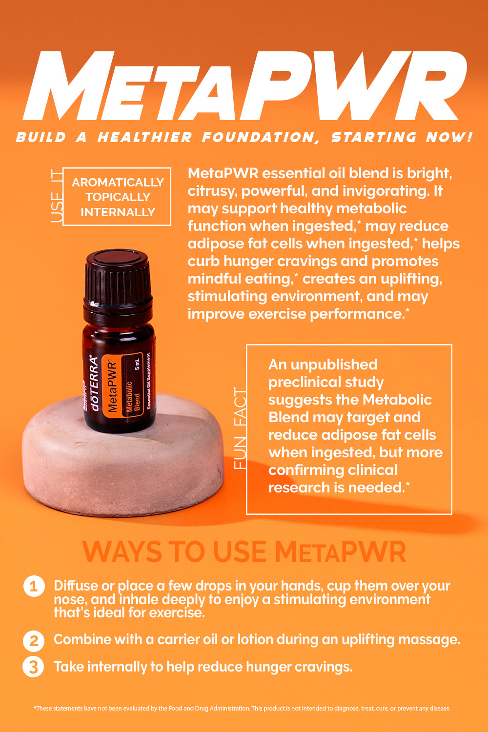 doTERRA MetaPWR System
