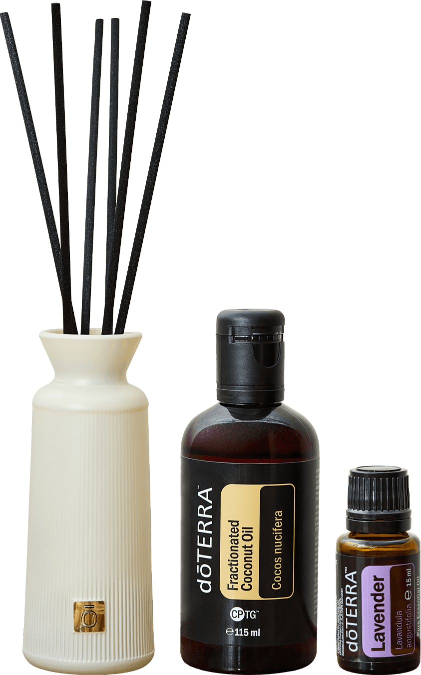 Lavender (15 ml) & Reed Diffuser Set - Doterra