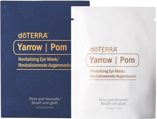 Yarrow Pom eye mask